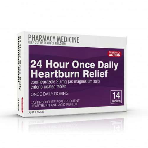 Pharmacy Action 24 Hour Once Daily Heartburn Relief 14 Tablets