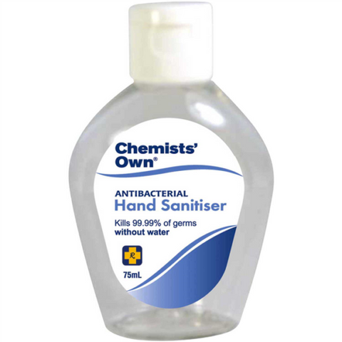 Chemists' Own Antibacterial Hand Sanitiser 75mL
