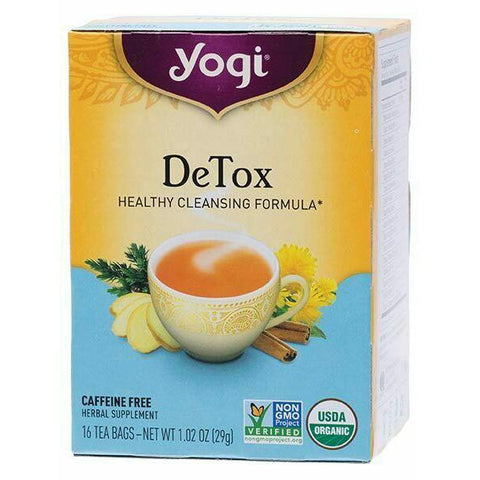 YOGI TEA Herbal Tea Bags DeTox 16