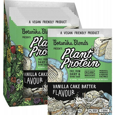 BOTANIKA BLENDS Plant Protein Vanilla Cake Batter 40g 12PK