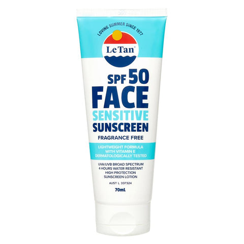 Le Tan SPF 50 Face Sensitive Sunscreen Lotion 70ml