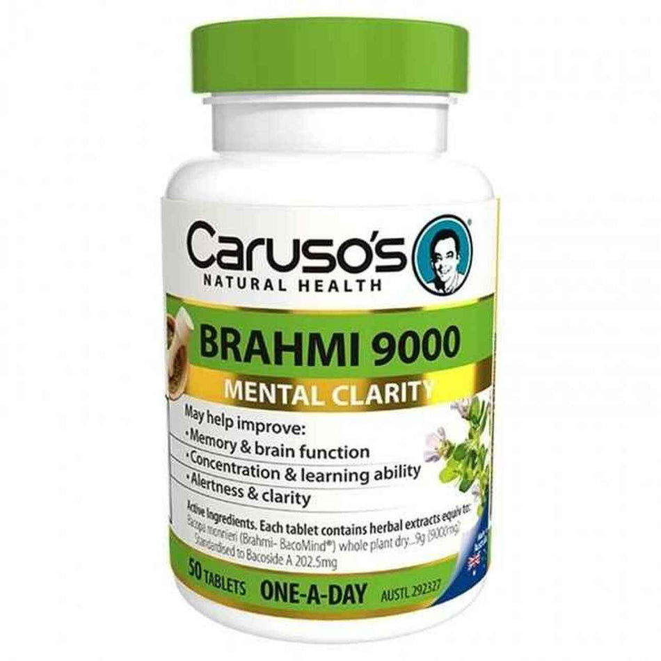 Caruso's Brahmi 9000 50 Tablets