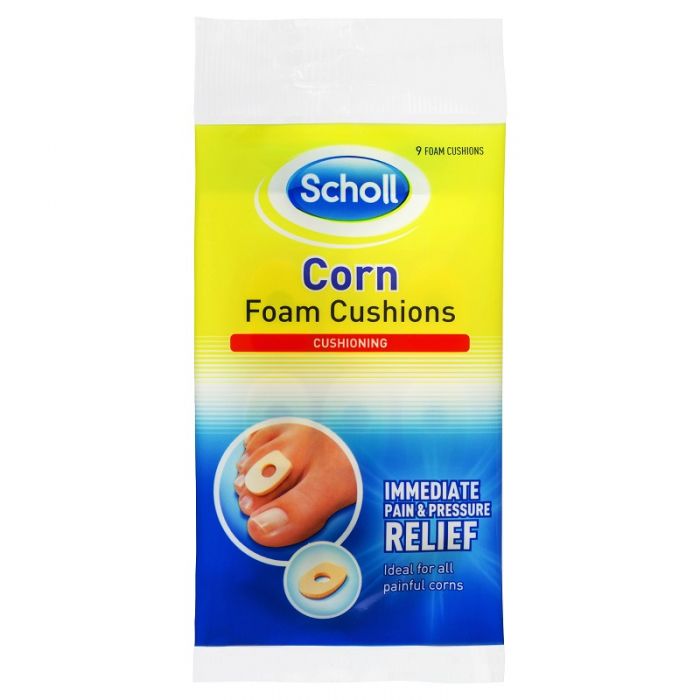 Scholl Corn Foam Cushions Oval