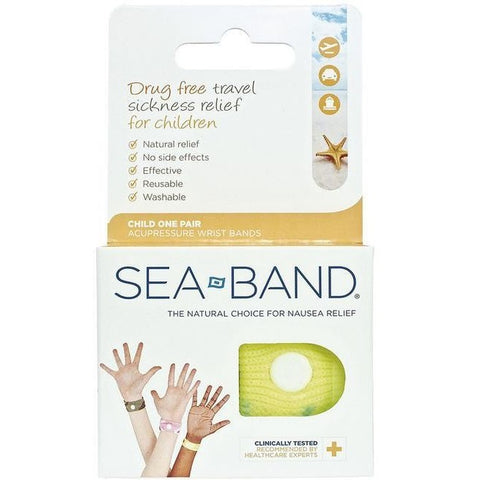 Sea-Band Acupressure Wristband (Child Size) X 1 Pair
