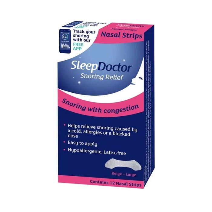 SLEEPDOCTOR NASAL STRIPS SMALL (12 STRIPS)