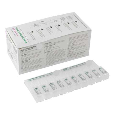 Sodium Chloride for Injection 0.9% 5ml  Box (50)