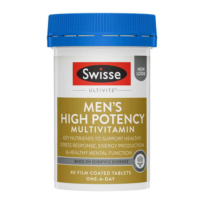 Swisse Men's Ultivite Power Multivitamin 40 Tablets