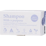 SHAMPOO WITH A PURPOSE Shampoo & Conditioner Bar Dry Or Damaged Hair 135g