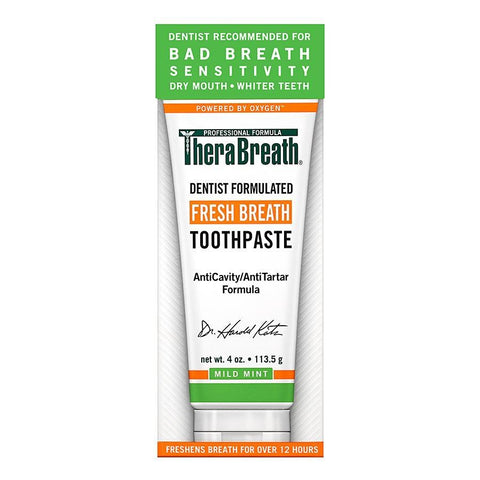 Brauer TheraBreath Toothpaste Mild Mint 113g