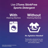 2TOMS STINK FREE SPORTS DETERGENT 887ML