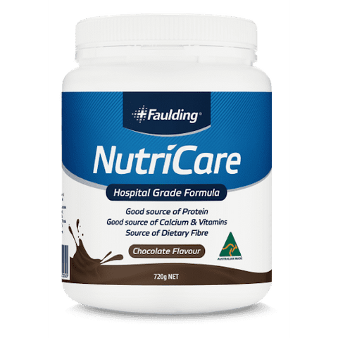 FAULDING NUTRICARE CHOCOLATE MEAL REPLACEMENT 720G