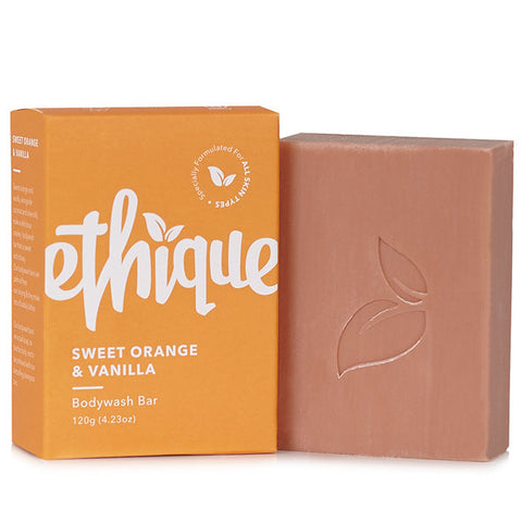 ETHIQUE Solid Bodywash Bar Sweet Orange & Vanilla 120g