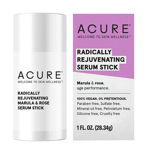 ACURE Radically Rejuvenating Marula & Rose Serum Stick 28g