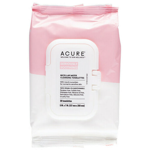 ACURE Seriously Soothing Micellar Water Towelettes 30