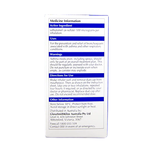Salbutamol inhaler buy online