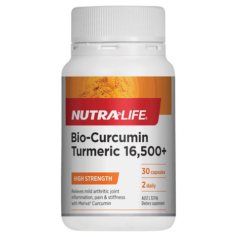 Nutra-Life Bio-Curcumin Turmeric 16,500+ 30 Caps