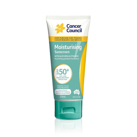 Cancer Council Sunscreen Spf 50 Moisturising Travel 35ml