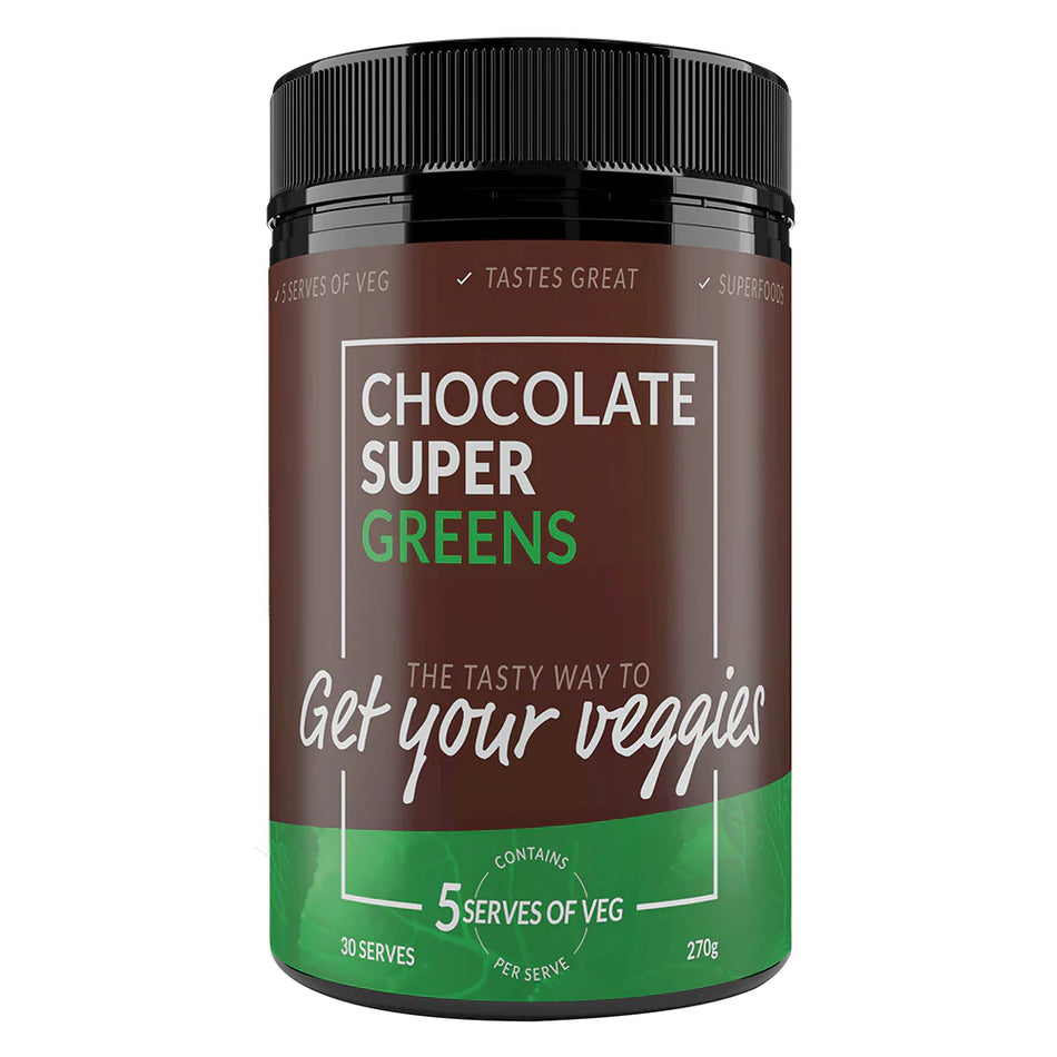The Man Shake Choc Super Greens 270g