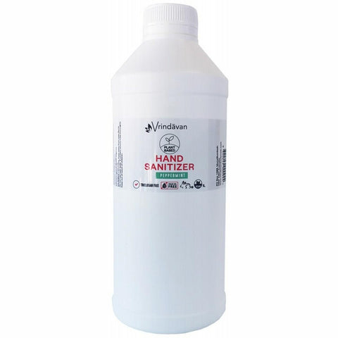 VRINDAVAN Hand Sanitizer Refill Peppermint 1L
