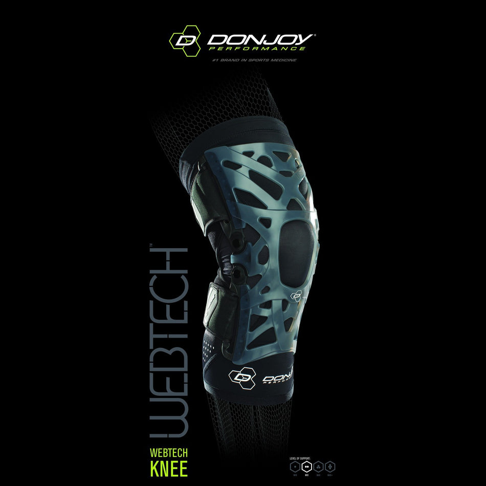 DONJOY WEBTECH LONG KNEE BRACE