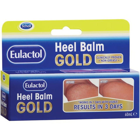 Scholl Eulactol Cracked Heel Balm Gold 60ml